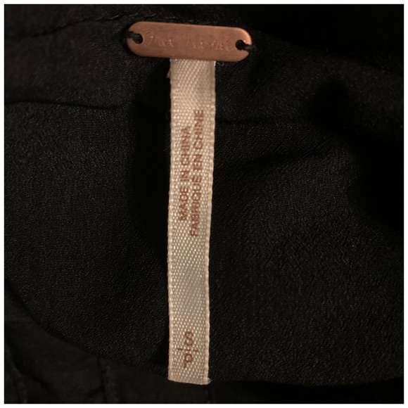 173 Free People Lovely in Lace black dress - Picture 8 of 8